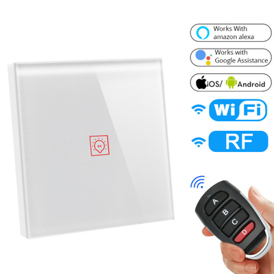 Glomarket Zigbee Smart Light Touch Glass Screen Wireless Switch 110-250V 10A Electrical Power Smart Home Device