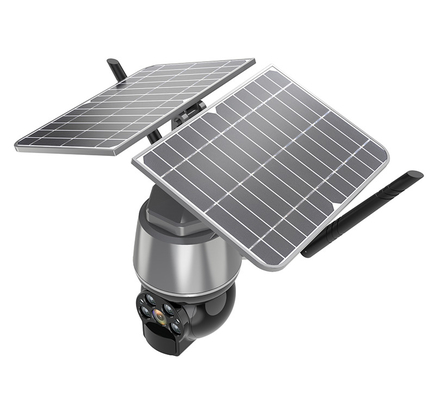Glomarket Tuya Wifi /4G Solar PTZ Camera EU/US/AU/JP 4MP Wireless Outdoor Solar Powered Security Battery Camera