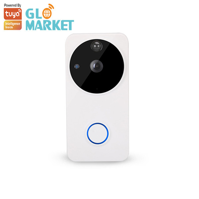 Glomarket Tuya 1080P Wireless Battery Powered Smart Doorbell Camera Remote Viewing Wifi Video