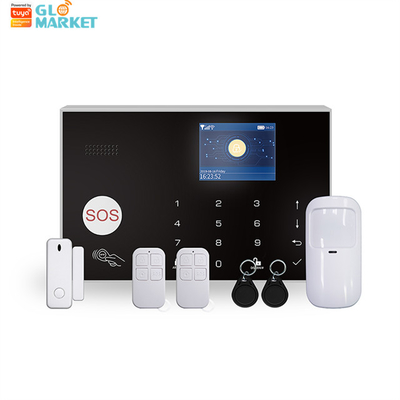 Smart Home Tuya Alarm System Alexa Google Voice Control Wireless Wifi 4G SMS Alarm System