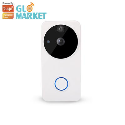 Remote Viewing Battery Powered Smart Doorbell Tuya 1080P Wifi Video Doorbell