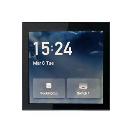 Center Screen 4 Inch Smart Zigbee Gateway Screen Tuya Control