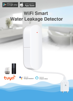 Tuya Smart WIFI Water Leak Sensor Home Independent Security System Notification Alert