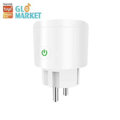 Glomarket Tuya Wifi EU Smart Plug Wireless Voice Control Work With Google Alexa