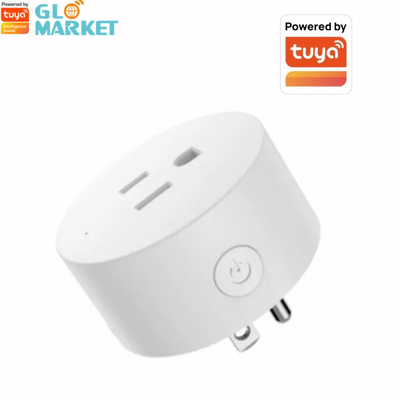 Glomarket Tuya Smart WiFi Plug Mini Wireless US Plug Work With Google Echo Amazon Alexa