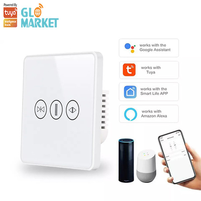 Zigbee/Wifi Smart Curtain Switch Tuya App Remote Shutter Home Interior Voice Control