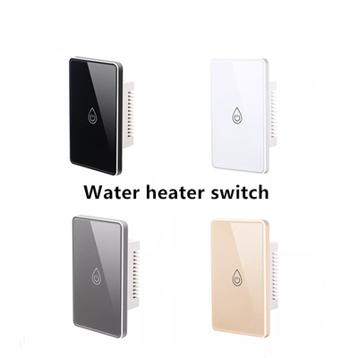 Wifi Tuya Smart Water Heater Switch Glass Touch Button APP Control/Voice Control