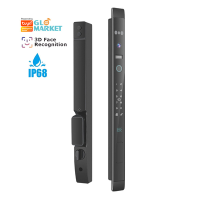 Glomarket Automatic 3d Face Smart Lock With Camera Security Biometric Fingerprint Sliding Door Tuya Smart Door Lock