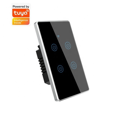 Classic US Standard Wifi Smart Wall Switch Voice Control Schedule Remote Control By Tuya App Smart Electric Switch