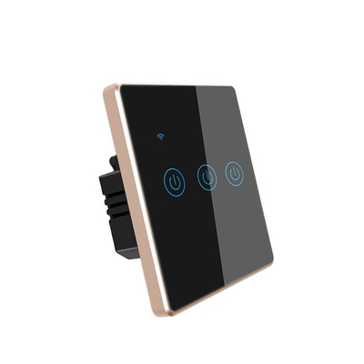 Metal Border Tuya Smart Switch BLE 2.4G Alexa Controlled Light Switch