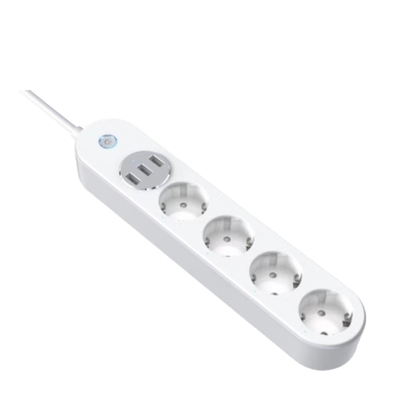 4 Sockets 2.4GHz Smart Power Strip And Wifi Surge Protector Alexa