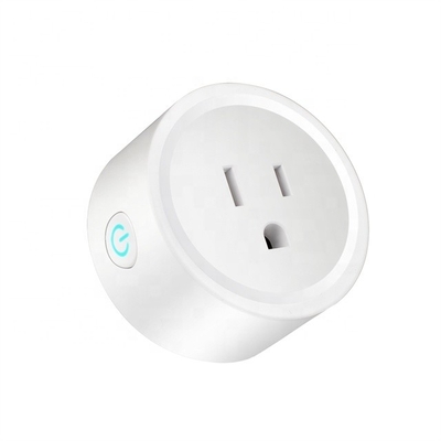 White 3500W Wifi Controlled Power Outlet 220V Smart Plug Socket