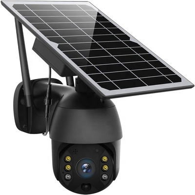 PIR Radar Tuya Smart Camera PTZ 355 Solar Powered Wireless Outdoor Security Camera