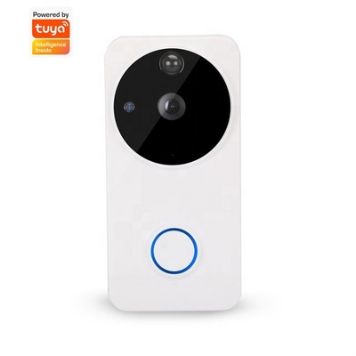 White 64GB Tuya Smart Video Doorbell Intercom System 1920*1080P
