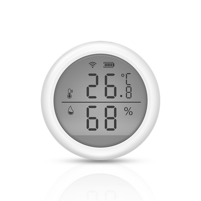 Tuya LCD Wifi Temperature And Humidity Sensor Amazon Alexa / Google Assistant