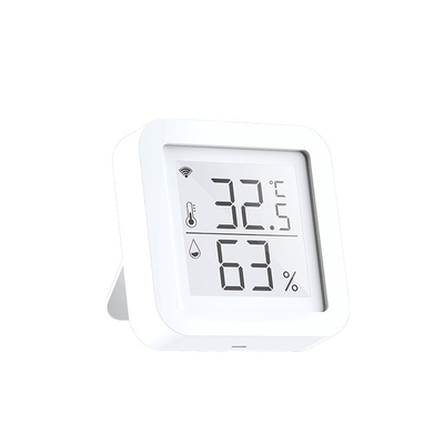 5V1A LCD Tuya Wifi Thermometer Temperature And Humidity Monitor Wifi 2.4GHz