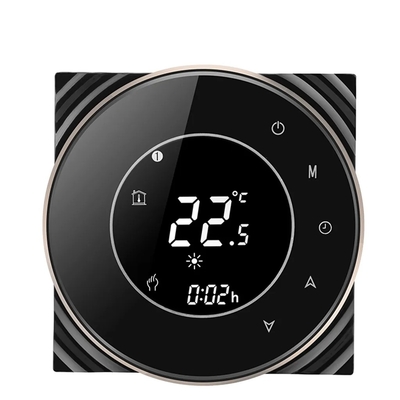 Indoor Smart Round Thermostat 16A Electric Floor Heating Thermostat