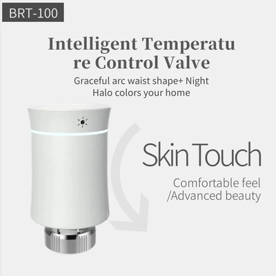 TRV ZigBee Smart Thermostatic Radiator Valves LCD Touch Screen