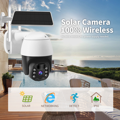 Glomarket Tuya Smart Waterproof Solar ip Camera Wifi/4G APP Remote Motion Wireless Wifi Cctv HD Camera