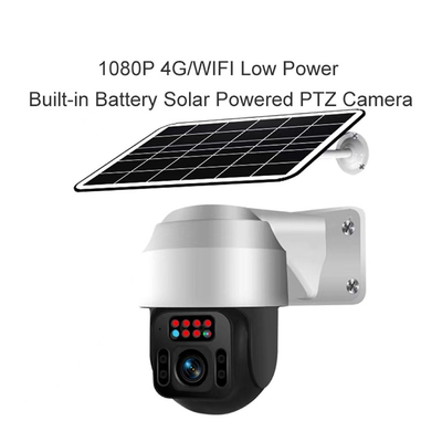 Glomarket Tuya Wifi Solar Panel Battery Security Camera Wireless Waterproof Outdoor Night Vision Two Way Voice Camera