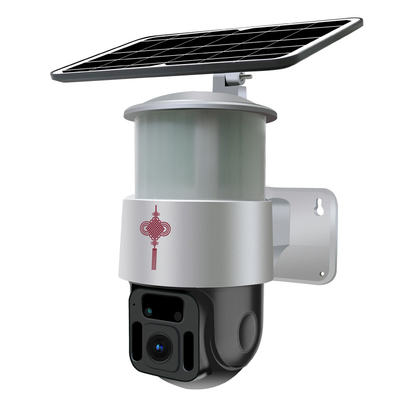 Glomarket Tuya Wifi Wireless Solar Power Ip Solar Floodlight PTZ Camera Outdoor Network Camera Home Security System