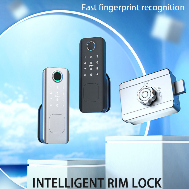 Glomarket Outdoor Security Intelligent Digital Key Fingerprint Password ...