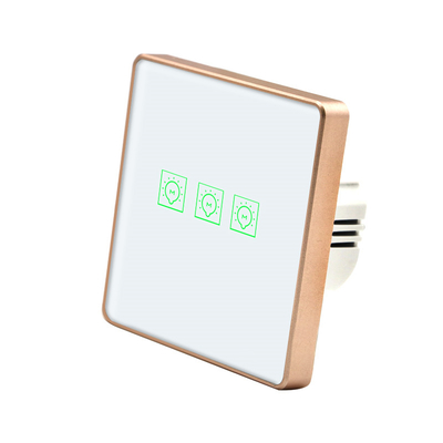 Glomarket Wifi 3 Gang Smart Switch With Neutral Smart Life Light Wall Touch Switch Controller Support Remote Control