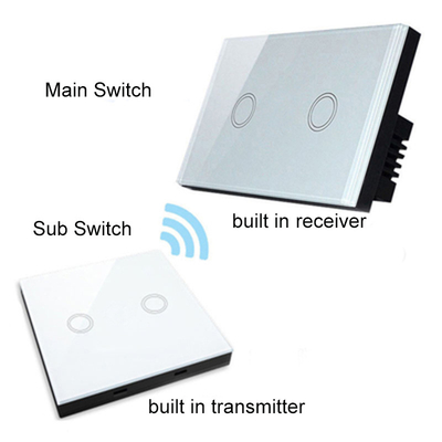 Glomarket Zigbee 1/2/3 Gang Eu Standard Smart Home Intelligent Switch Support Voice Google Remote Control Switch