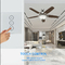 Glomarket Tuya Zigbee Glass Touch Panel Smart Voice Control Ceiling Fan Lamp 10A Wireless 2.4Ghz Switch