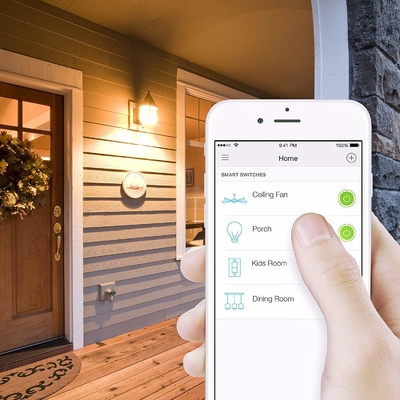 Glomarket Tuya Zigbee 1/2/3/4 Gang No Neutral Us Standard Smart Life Alexa Remote Control Light Touch Switch