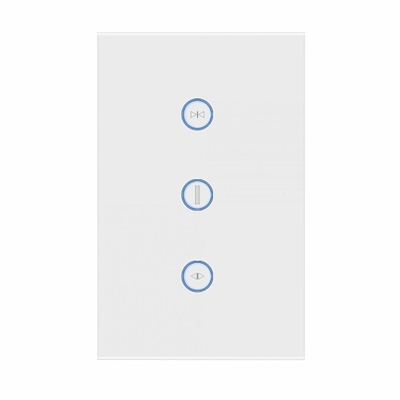 Glomarket Tuya Wifi Smart Touch Curtains Switch Wireless App Control Glass Touch Panel Switch For Home