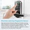 Glomarket Wifi Tuya Wireless Fingerprint Smart Sliding Fingerprint Door Lock Remote Conttrol Code Smart Home Door Lock