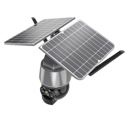 Tuya 4G US / AU / JP Solar PTZ Camera Two Way Voice Waterproof Solar Powered Smart Camera