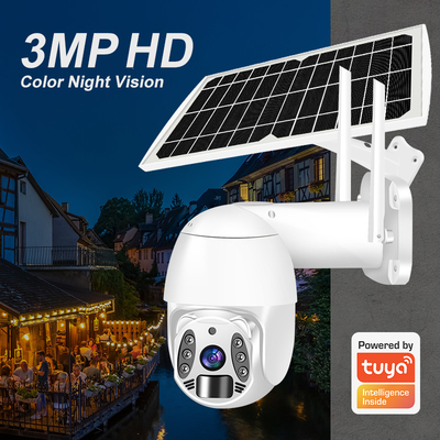 Glomarket Wifi Solar Camera Night Vision TF Card 4GB - 128GB Cloud Storage IP Camera