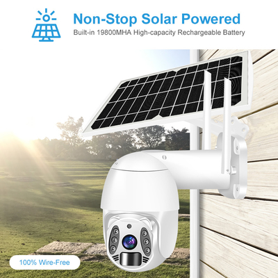 Glomarket Wifi Solar Camera Night Vision TF Card 4GB - 128GB Cloud Storage IP Camera