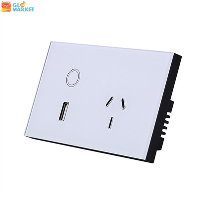 Glomarket Smart Wall Socket With Switch Tuya App Phone Remote SAA Certificate