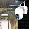 Outdoor Solar Power Waterproof Smart Camera Two Way Voice Intercom PIR Motion Detection