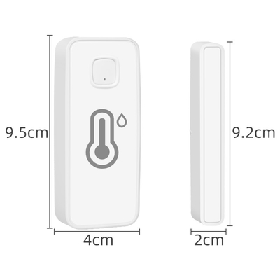 Tuya Smart Wireless Door Window Sensor Home Alarm System Temperature Humidity Detection