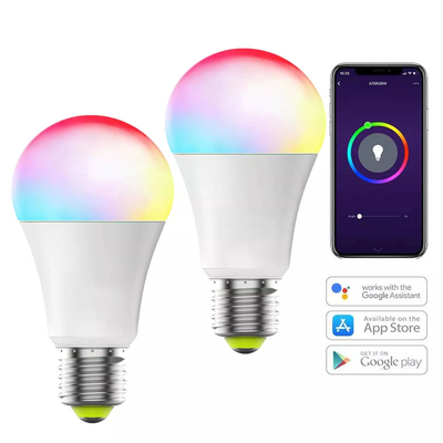 E27 E26 B22 Smart Bulb Phone Remote APP Control Light Rechargeable Tuya Multicolor