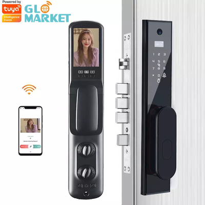 Tuya Smart WiFi Digital Door Lock Code Card Smartphone Fingerprint Face Scene