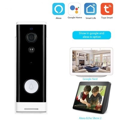 Tuya Home Video Smart Wifi Doorbell Camera 1080P HD PIR Motion Detection