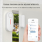Smart Tuya WiFi Window Door Sensor Sound And Light Home Security Alarm