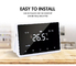 Glomarket Tuya Wifi Thermostat , LCD Touch Screen Floor Heating Room Thermostat