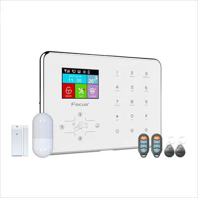 WIFI + GSM / GPRS Home GSM Alarm System NTC Sensor Home Security Alarm Systems