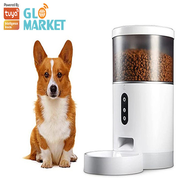 Glomarket Tuya Wifi Camera Smart Pet Feeder Voice Interaction Automatic Pets Feeder