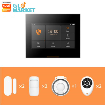 Smart Home Tuya Wifi 4G Wireless Alarm System Kit Garage / Home Burglar Alarm