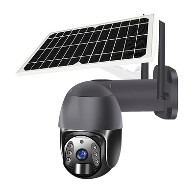 Night Vision Solar Security PTZ Camera Tuya Wifi / 4G Cloud Storage IP Camera