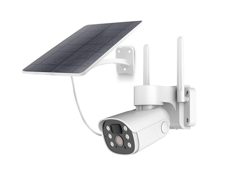 Glomarket Tuya Smart Wifi Solar Camera Outdoor Surveillance PTZ Camera With Solar Panels