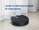 Glomarket Smart Robot Vacuum Cleaner Tuya Wifi House Cleaner With Wifi Laser Navigation 2000PA Suction Vacuum Robot