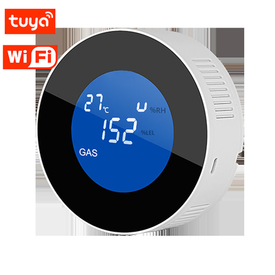 Glomarket Tuya Wifi Alarm System Led Digital Alarm Leak Detector Gas Sensor Gas Leak Detector